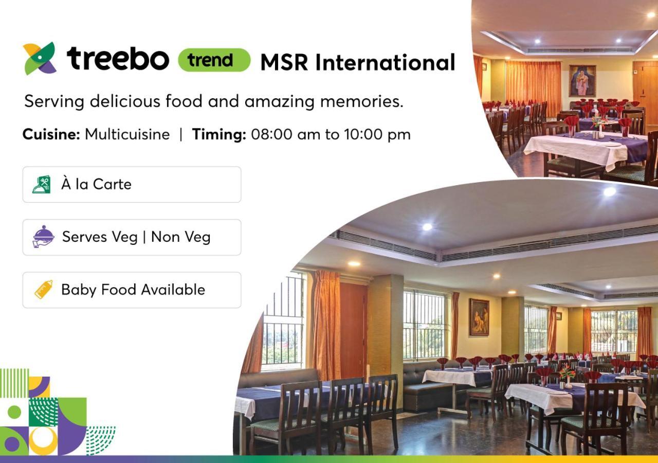 Hotel Treebo Trend Msr International - Hebbal Mysore Esterno foto